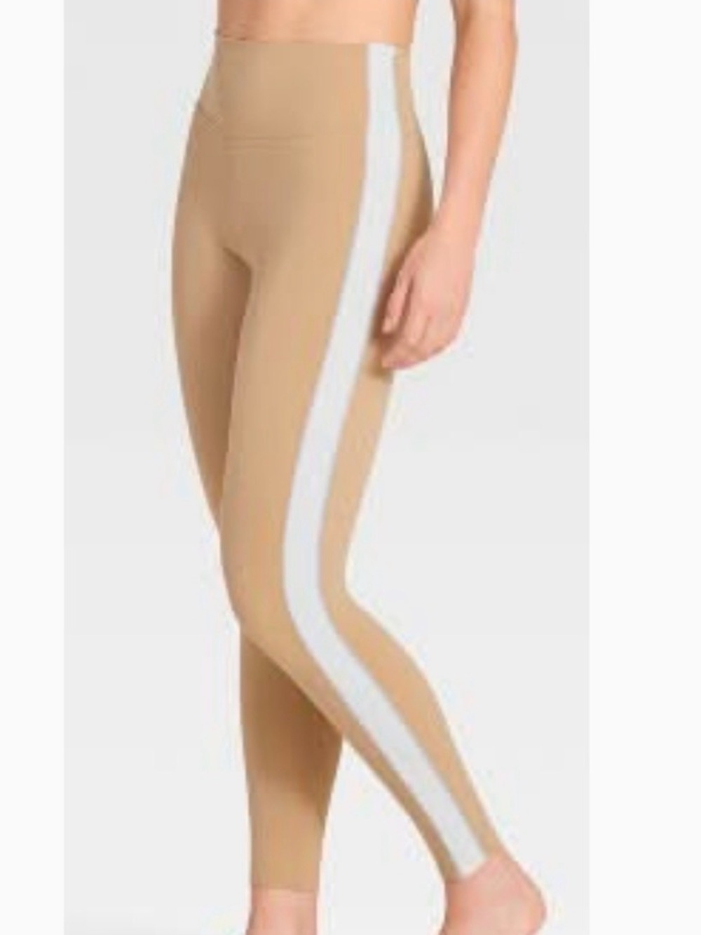 All In Motion Women’s Everyday Soft High-Rise Leggings Tan Size M